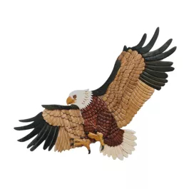 The Handcrafted Wood Intarsia Wall Art
