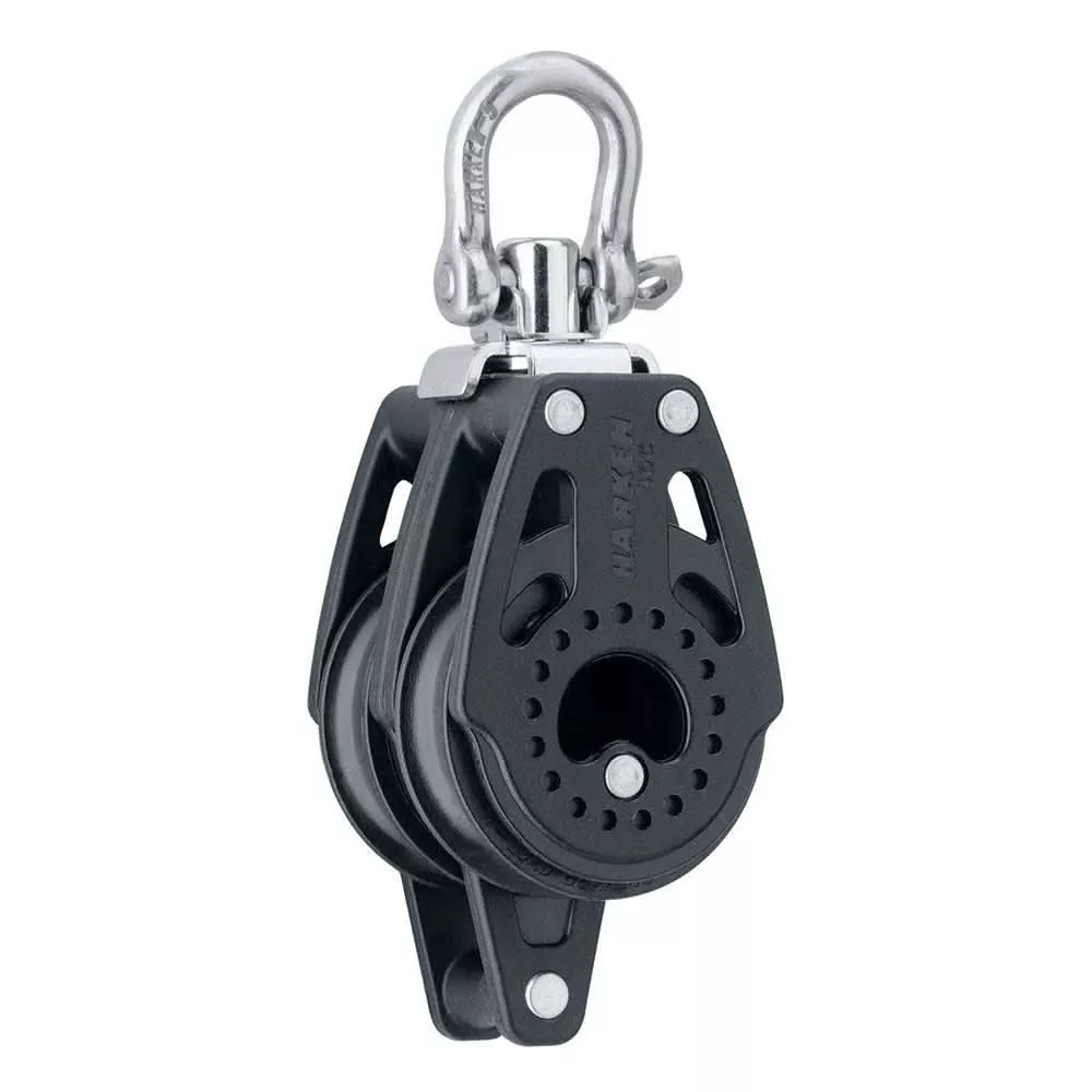 Harken 40mm Carbo Air Double Swivel Block with Becket - 2639