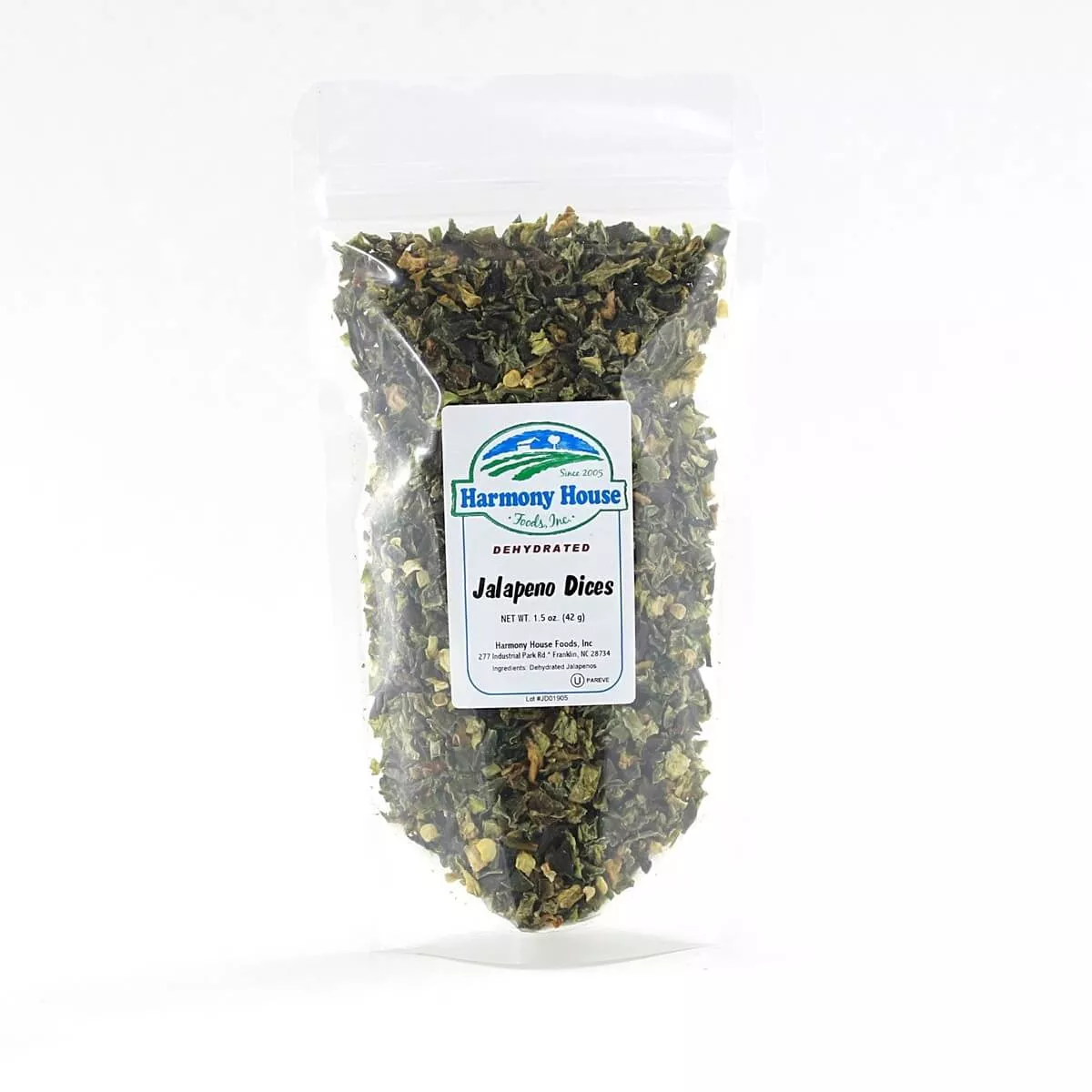 Harmony House Dried Jalapeno Dices (1.5 oz.)