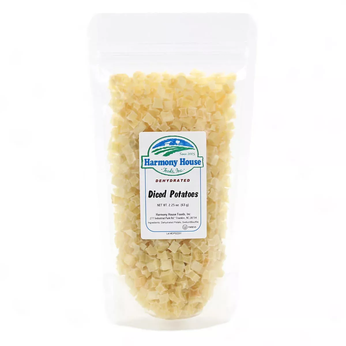 Harmony House Dried Potatoes, Diced (2.25 oz.)