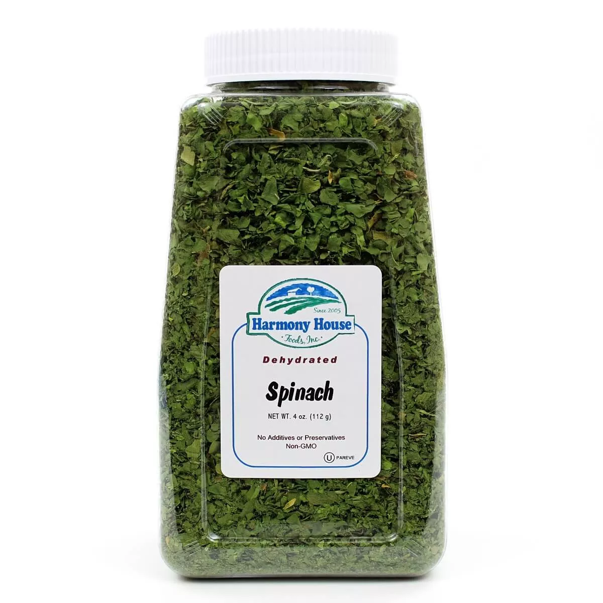 Harmony House Dried Spinach Flakes (4 oz.)