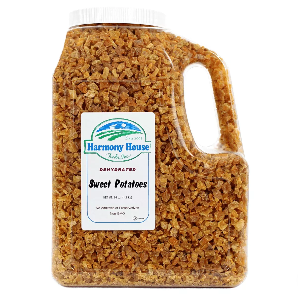Harmony House Dried Sweet Potatoes, Jug (64 oz.)