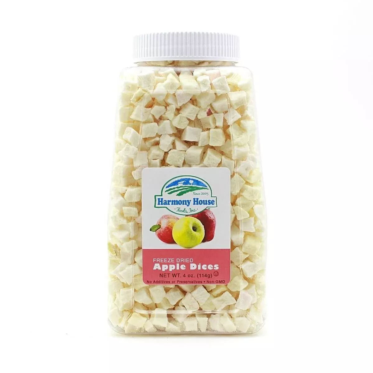 Harmony House Freeze-Dried Apple Dices (4 oz.)