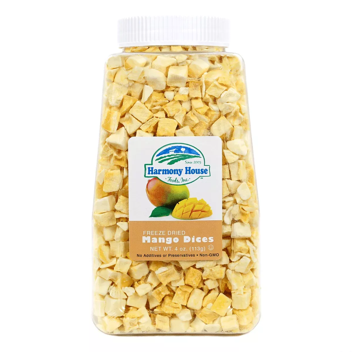 Harmony House Freeze Dried Mangoes (4 oz.)