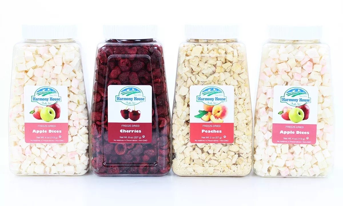 Harmony House Orchard Fruit Medley (4 Jars, Quart Size)