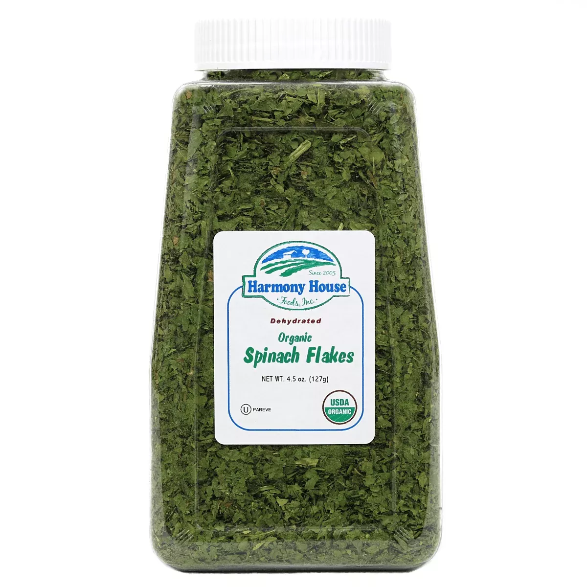 Harmony House Organic Dried Spinach Flakes (5.5 oz)