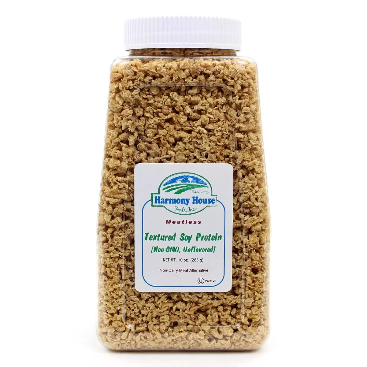 Harmony House Textured Soy Protein (Non-GMO, Unflavored) (10 oz)