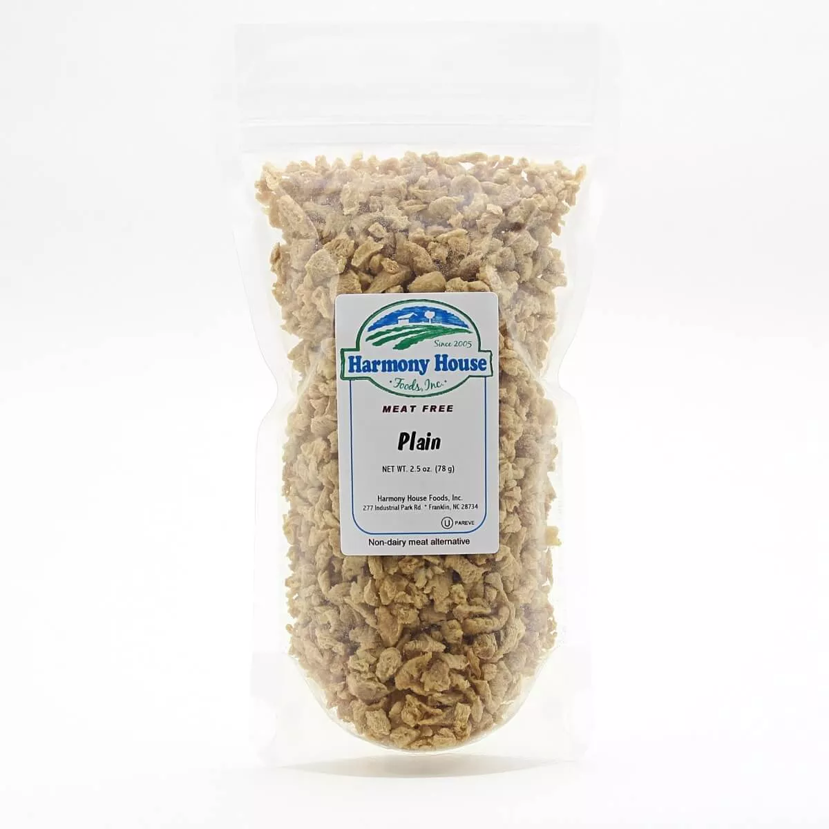 Harmony House Textured Soy Protein (Unflavored) (2.5 oz)