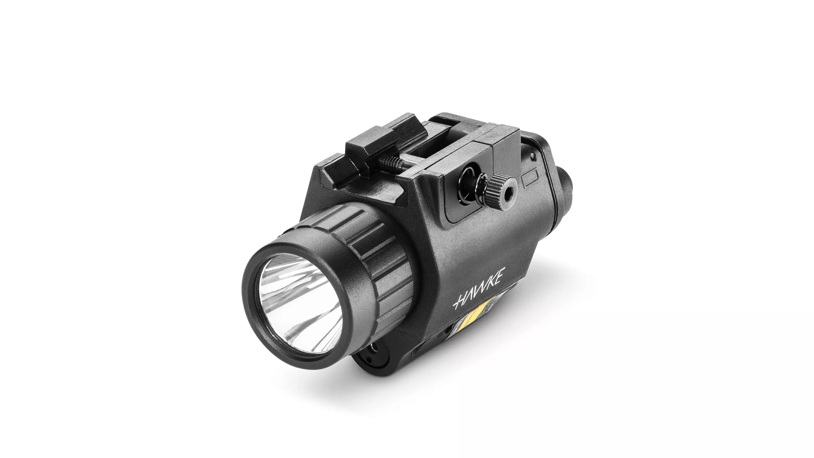Hawke LED Flashlight/Red Laser Rail Mount, Black