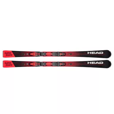 HEAD Unisex Supershape e-Rally Perfomance Ski with PRD 12 GW Binding