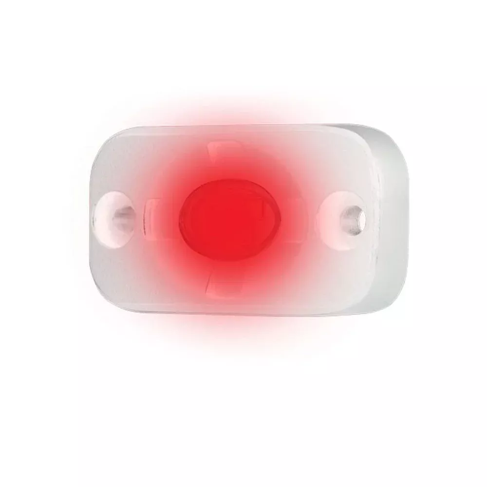 HEISE Marine Auxiliary Accent Lighting Pod – 1.5″ x 3″ – White/Red