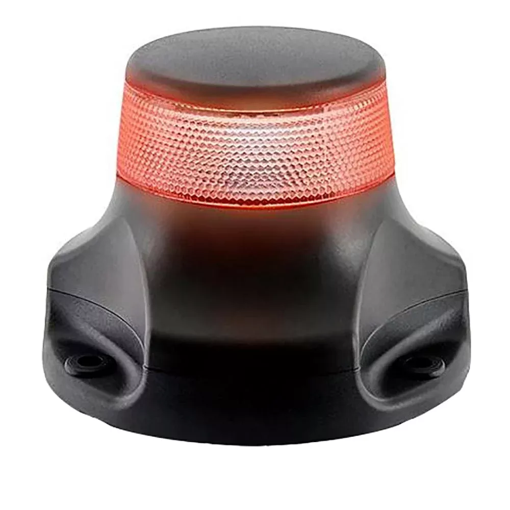 Hella Marine NaviLED 360, 2nm, All Round Light Red Surface Mount – Black Housing