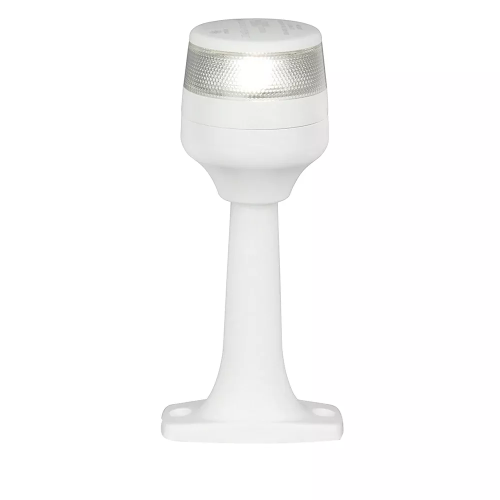 Hella Marine NaviLED 360 Compact All Round Lamp – 2nm – 8″ Fixed Mount – White [980960241]