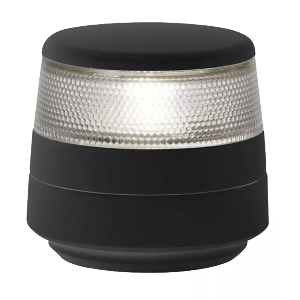 Hella Marine NaviLED 360 Compact All Round White Navigation Lamp – 2nm – Fixed Mount – Black Base [980960001]