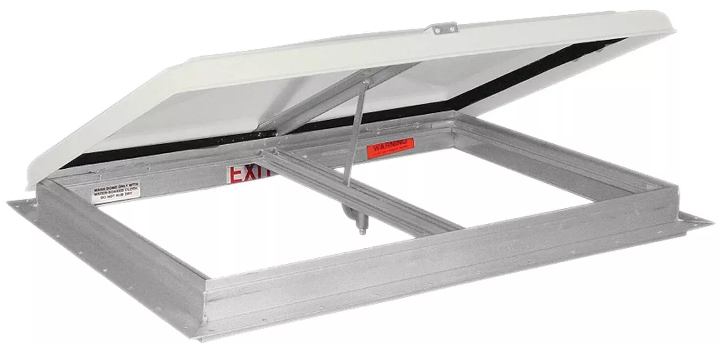 Heng's 15" X 22" Elixir Escape Hatch with 2" White Metal Garnish• 58621-C2