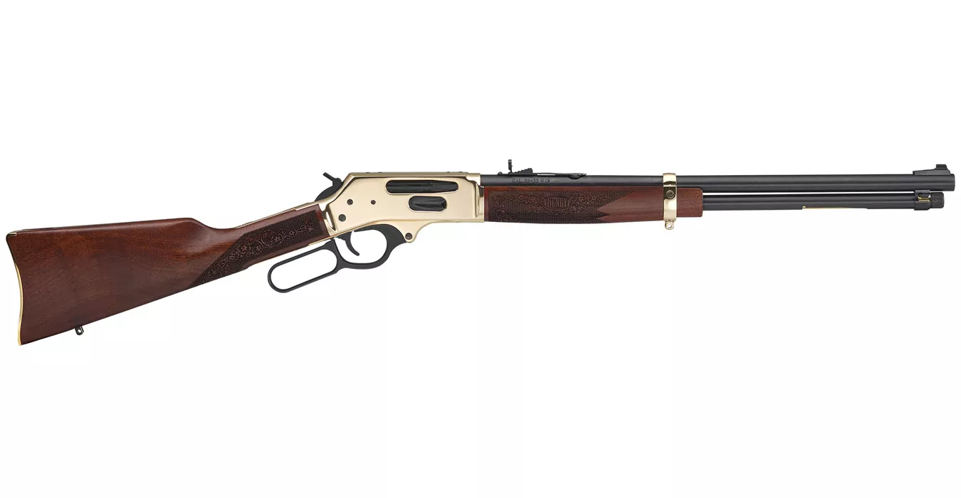 Henry .35 Rem Side Gate Lever Action Heirloom Rifle with Walnut Stock
