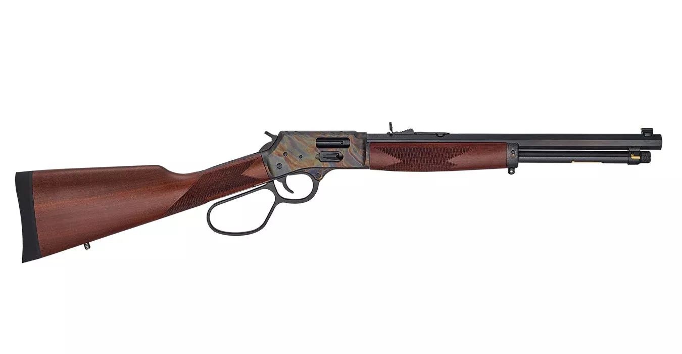 Henry Big Boy 357 Mag Lever Action Side Gate Carbine with Color Case Hardened Finish
