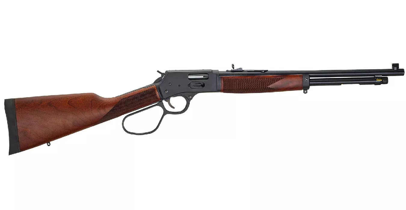 Henry Big Boy Steel 44 Magnum Lever Action Side Gate Rifle with Large Loop