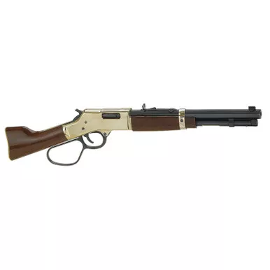 Henry Mare's Leg Large Loop Lever .357 Caliber 12" Blued Octogan Barrel Hardened Brass Receiver Walnut Stock 5 Round