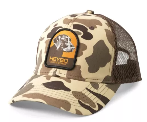 Heybo Lab Patch Trucker – Old School Camo #HEY7421
