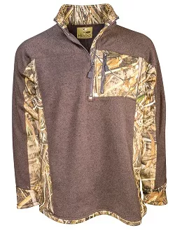 Heybo Men’s Heathered Quarter-Zip