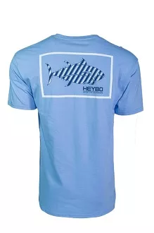 Heybo Men’s Prep Stripe Short Sleeve Pocket Tee