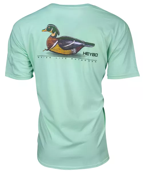 Heybo Men’s Wood Duck Decoy T-Shirt