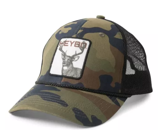 Heybo Old School Deer Trucker – Old School Camo #HEY7437