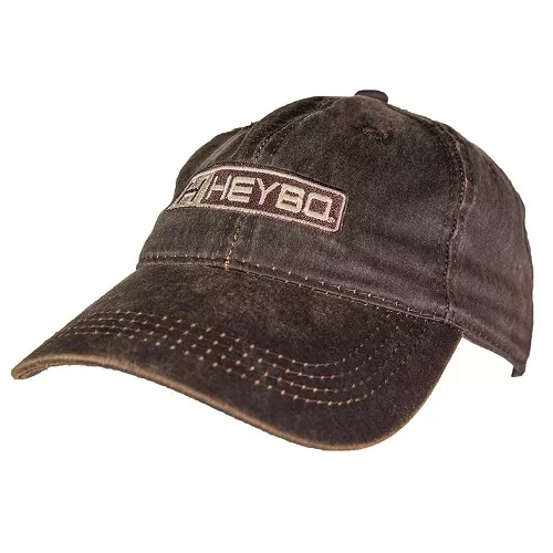 Heybo Pro Logo Hat – Waxed Brown