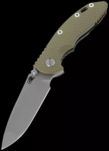 Hinderer XM-18 3.25" Battle Bronze OD Green G10 Folding Knife