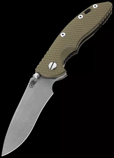 Hinderer XM-18 Recurve Magnacut OD Green Folding Knife
