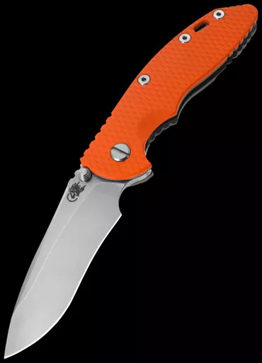 Hinderer XM-18 Recurve Magnacut Orange Folding Knife