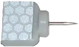 HME REFLECTIVE TACKS WING TACK WHITE 2pk