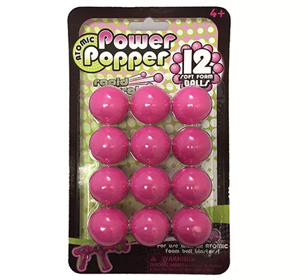 Hog Wild Popper Refill Balls – Pink