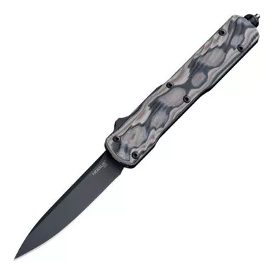 Hogue 34877 Counterstrike OTF Automatic Knife 3.35" Black CPM 20CV Drop Point Blade, Dark Earth G-Mascus G10 Handle