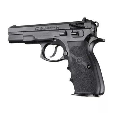 Hogue 75000 Rubber Wraparound Grip with Finger Grooves, Black