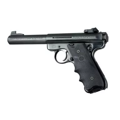 Hogue Rubber Grip with Finger Grooves for Ruger MK II/MK III