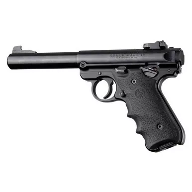 Hogue Rubber Grip with Finger Grooves for Ruger MK IV