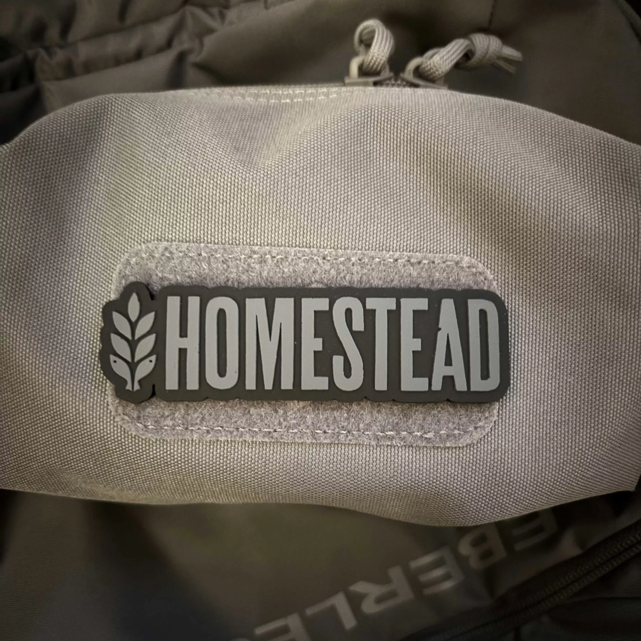 Homestead PVC Logo Patch w/ Hook & Loop