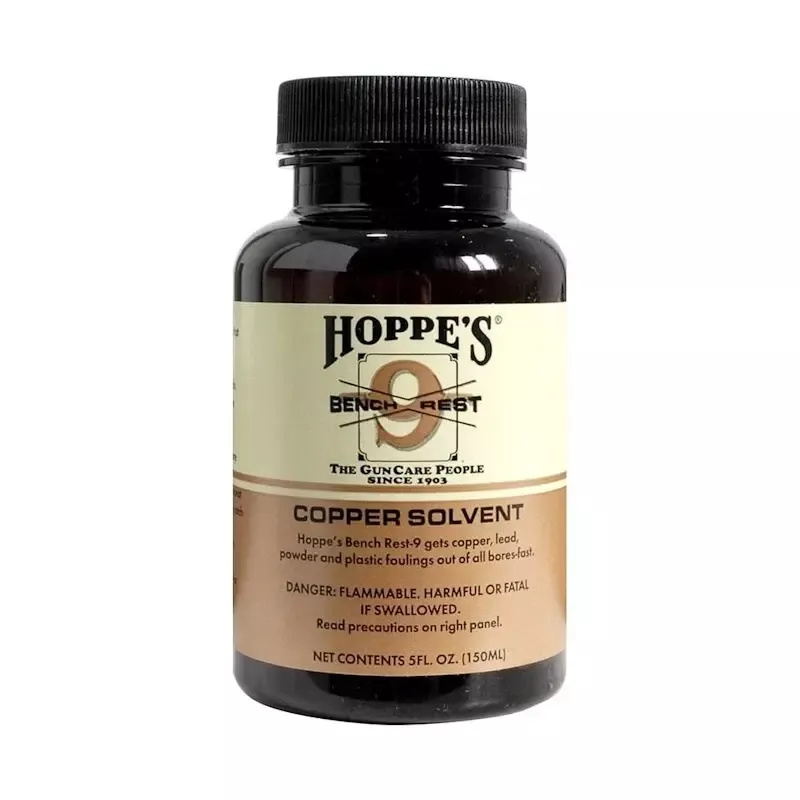 Hoppe's No. 9 Bench Rest Liquid Copper Solvent 4 oz.