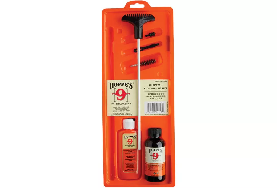 Hoppes Pistol Cleaning Kit (38, 357, 380, 9mm)