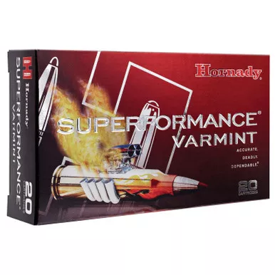 Hornady 8025 Superformance Varmint 223 53 GR VMax 20 Rounds