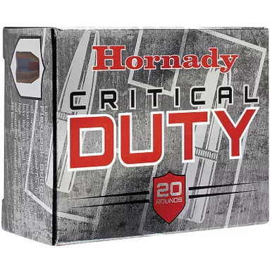 Hornady 91256 Critical Duty 10mm 175 GR Flexlock 20 Rounds
