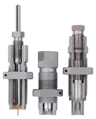 Hornady Taper Crimp Three Die Set 9mm Luger/9×21