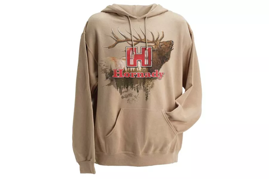 Hornadygear  Tan & Khaki Elk Hoodie Medium