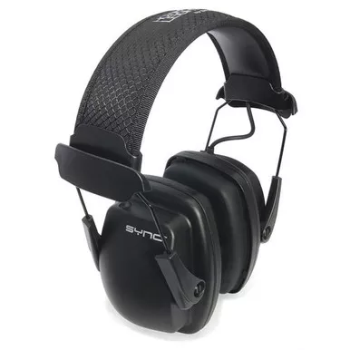 Howard Leight HL-1030110 Howard Leight Stereo Hearing Protector Earmuffs For Use With MP3 Players With 3.5mm Input, 25 - Black