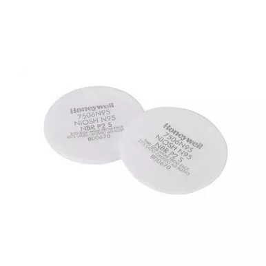 Howard Leight HL-7506N95 North N95 Particulate Filters - 10 Pack - White