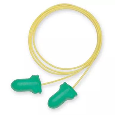Howard Leight HL-LPF-30 Max Lite Corded Earplugs - 100 Pack, 30 - Yellow