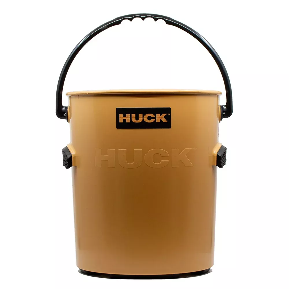 HUCK Performance Bucket – Black n Tan – Tan w/Black Handle