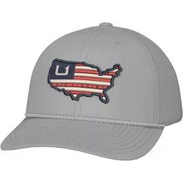 HUK Men's American HUK Rope Hat - Harbor Mist